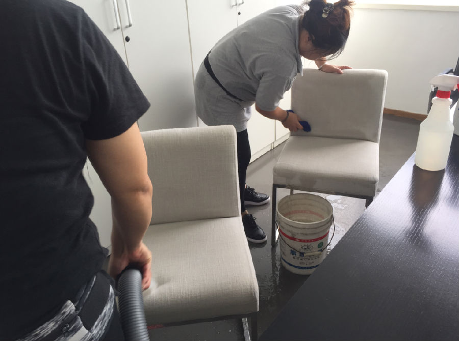 赤坎区沙发清洗案例